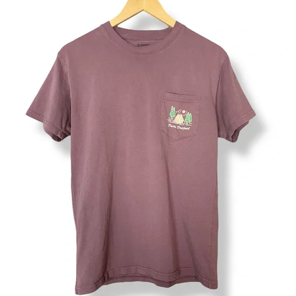 Parks Project T-Shirt National Parks Short Sleeve Size Small Unisex Purple Grape - Picture 2 of 12